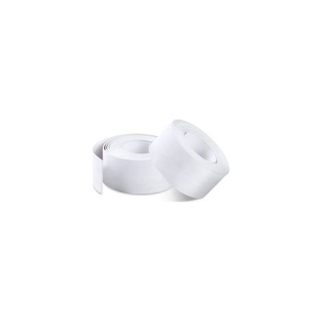 Joint Salle de Bain, 2 Pièces de Ruban Etanchéité Auto-Adhésif en PVC Pour Salle de Bain, Cuisine, Anti-moisissure, Calfeutrage (3.8cmx3.2M) (1/4)