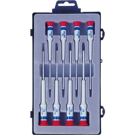 Jeu de Tournevis de Précision à Fente, Set de 8