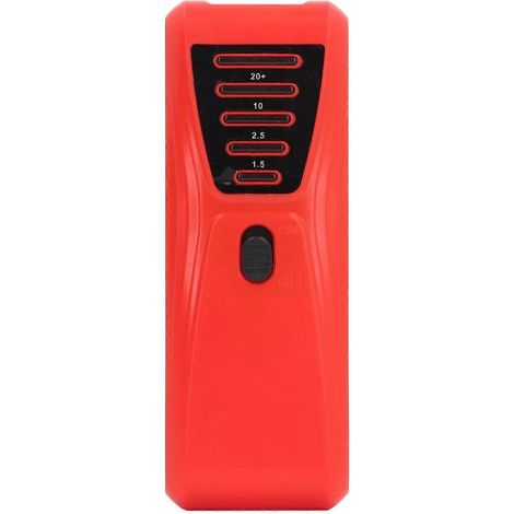 Magnetfeld-Detektor mit 5 farbigen LED-Anzeigen, Elektromagnetfeld-Strahlungsmessgerät (EMF-Meter)
