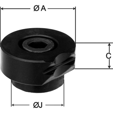 Röhm Inserts à griffes pivotants, taille 125, pour mâchoires de support - 165854 (1/4)