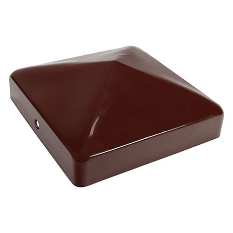 TIMCO Fence Post Cap Oxide Red - 75mm