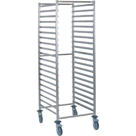 Chariot à glissières GN2/1 20 niveaux - 660 x 775 x 1650 mm - TOURNUS (1/3)