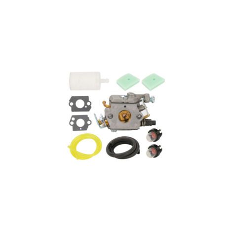 Carburateur avec tuyau et joint pour tronçonneuses Husqvarna 123 233 322 323 325 326 Zama C1Q-EL24. - Crezuo (1/4)