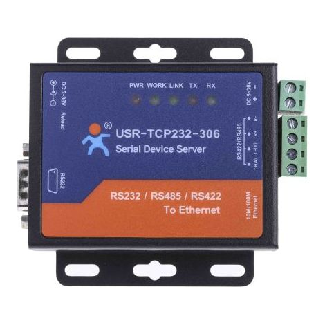 Carte LAN ELC pour RS232, RS422 vers Ethernet, RS485 ( Prix pour 1 )