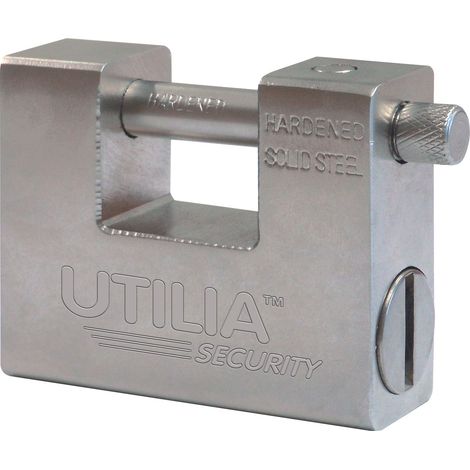 Utilia Security LUCCHETTO ANTISCASSO MONOBLOCCO mm. 94 6.00 pz