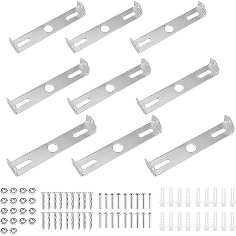 supports de plafonnier, kit de montage de lampe de plafond avec vis, suspension de lampe universelle blanche pour plafonniers et suspensions (1/5)