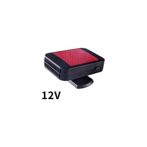 Chauffage de Voiture Portable 12V 200W - Prise Allume-Cigare - Fonction Chauffage/Refroidissement 2 en 1 - Dégivreur Rotatif à 360° - pour Voitures et SUV (1/5)