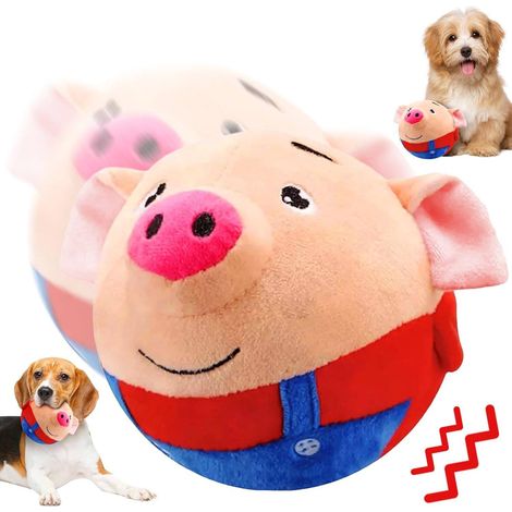 Active Moving Pet Plush Toy, Jouet Chien Interactif Jouets pour Chien Jouet Actif en Peluche pour Animaux de Compagnie Jouet (1/5)