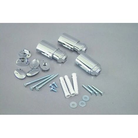 BRÖTJE Set di montaggio newclassic cromato (3 supporti), 971041