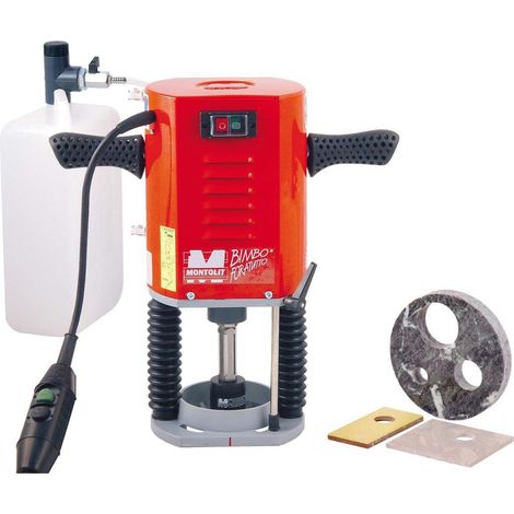 PERCEUSE ELECTRIQUE ŽÇ FRAISES DIAMANTŽëES ŽÇ EAU MONTOLIT BIMBO FORATUTTO 400 W 115 V