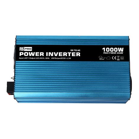 Convertisseur continu-alternatif, Onde sinusoïdale pure, 24V / 230V - 1000W ( Prix pour 1 )