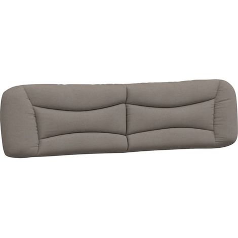 Maison Exclusive - Cuscino Testiera Hvar Tortora 200 cm in Tessuto (1/5)