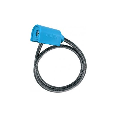 CAVO SICUREZZA BICI BLU - 65 CM