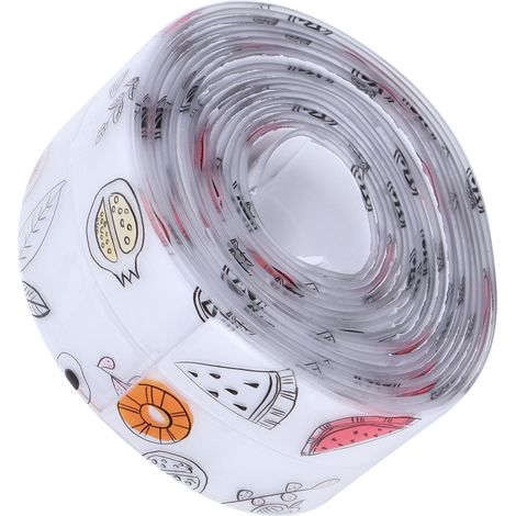 Ruban adhésif étanche pour salle de bain et cuisine, autocollant imperméable, motif fruits, 3,2 mètres (1/5)