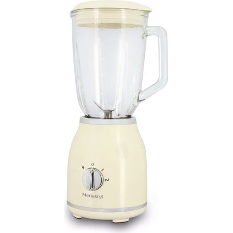 Blender 1,5L - 1000W - 2 vitesses, RETRO (1/2)