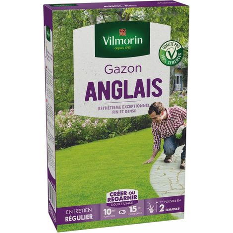 Gazon Anglais Label Rouge - 250 g Vilmorin