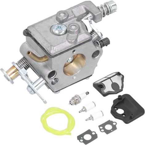Kit Carburateur Remplacement Tronçonneuse Husqvarna 36 137E 141 142 141LE 142E Pièce Détachée (1/4)