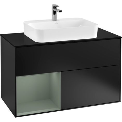 Villeroy & Boch F362GMPD Meuble sous-lavabo Finion F36