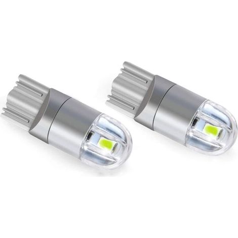 T10 W5w LED-Standlicht 12V 8000K Blau Blinkend Für Kennzeichenbeleuchtung, Standlicht, Blinker, 2er-Pack