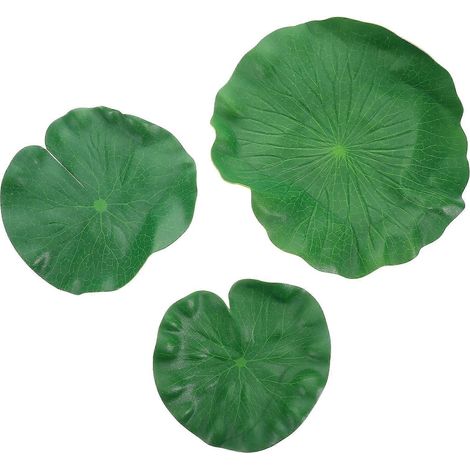 Set de table en feuille artificielle, lot de 3, vert, pour buffets, isolation thermique (1/5)