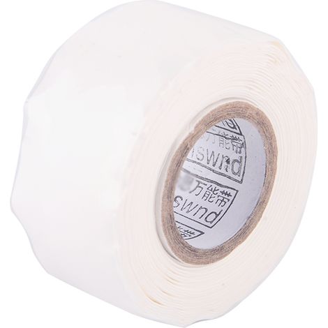 Ruban adhésif de réparation en caoutchouc silicone pour câbles et tuyaux de sauvetage (1/5)