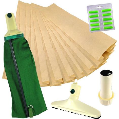 Bierre store sacca filtro vk 116 vk 117 10 sacchetti 10 profumi bocchettone spazzola compatibili (1/3)