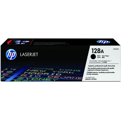 HP 128A (CE320A) Tonerkartusche, Schwarz