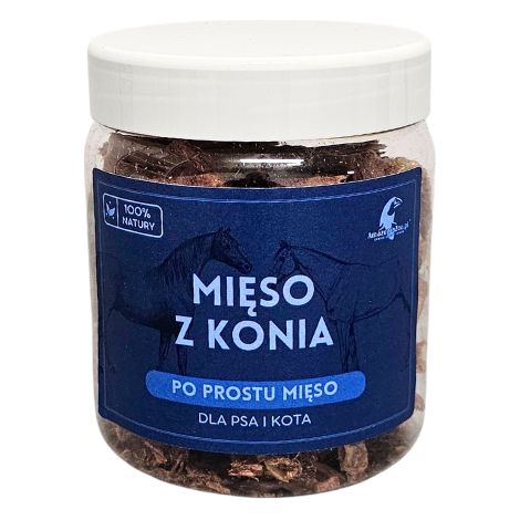 Carne di cavallo liofilizzata per cani e gatti a basso contenuto di grassi vitamina B1 B2 minerali HEALTHY TREAT 80g Carne di cavallo liofilizzata per cani e gatti a basso contenuto di grassi vi