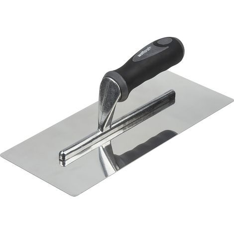 1 - Lisseur À Enduit - Lame Inox - Pour Joints Et Cloisons Sèches - Poignée Ergonomique - Argent - 30x5,7cm (1/3)