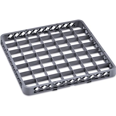 Élément d'extension 49 compartiments pour 9860049 polypropylène DISH RACK 98 - Was Germany