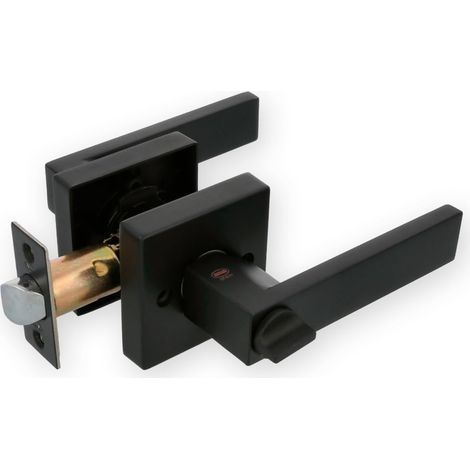 AMIG  Béquille tubulaire  735  Zamak  Noir mat (1/4)