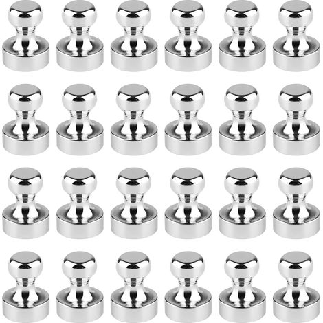 24pcs Aimants Puissants, Aimant Frigo, Aimant Neodyme, Magnet Frigo, Aimants Tableau Magnétique, Petit Aimant Puissant (1/5)
