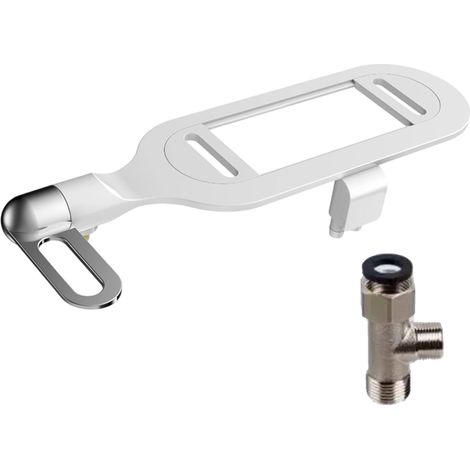 Accessoire de bidet toilettes, toilette avec double buse nettoyage, (1/5)