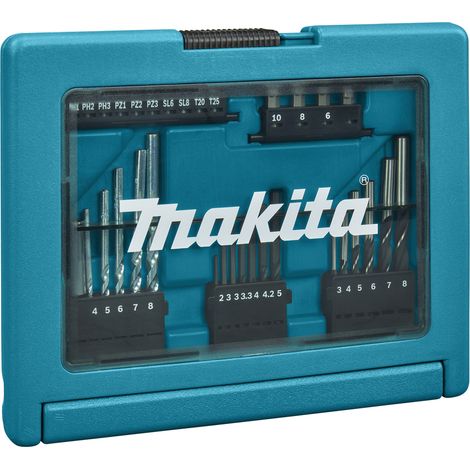 KIT 33 PEZZI MISTI PUNTE ED INSERTI MAKITA PER AVVITATORE B-49389 (1/5)
