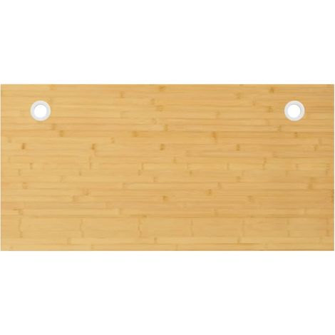 Schreibtischplatte 80x40x4 cm Bambus