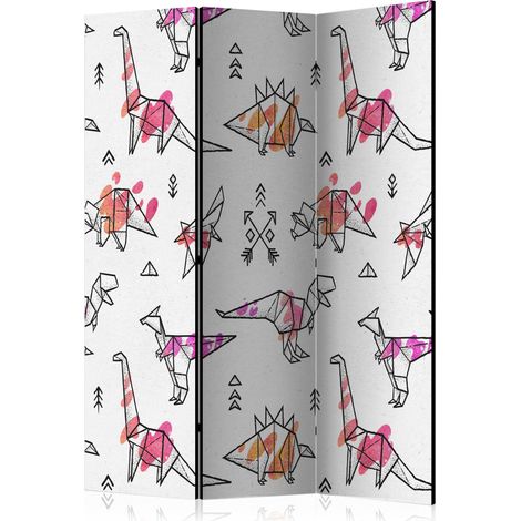 Paravento - Origami Dinosaurs [Room Dividers] - 135x172 (1/4)