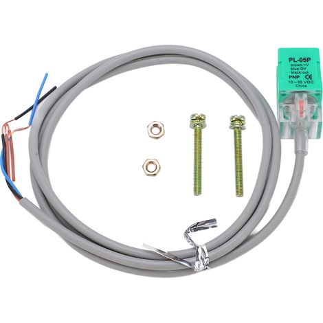 Capteur de proximité inductif 3 fils 5mm, distance de détection pour équipement industriel électronique DC10-30V PL-05P (PNP) (1/5)
