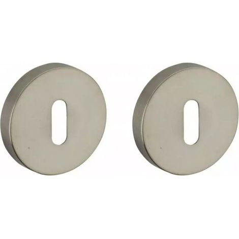 Paire de rosaces inox 304 clé (1/3)
