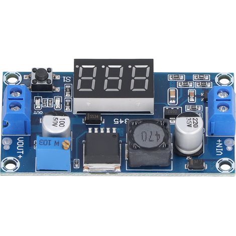 Module élévateur de tension DC-DC XL6009, régulateur de courant 3A, afficheur numérique, sortie 5-32V, carte circuit boost (1/5)
