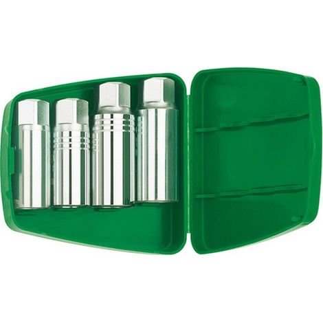 Juego de herramientas a extraer y a apretar las clavijas, modelo 53, Contenido : 4 herramientas a extraer y a apretar para Ø de 6 8 10 12 mm