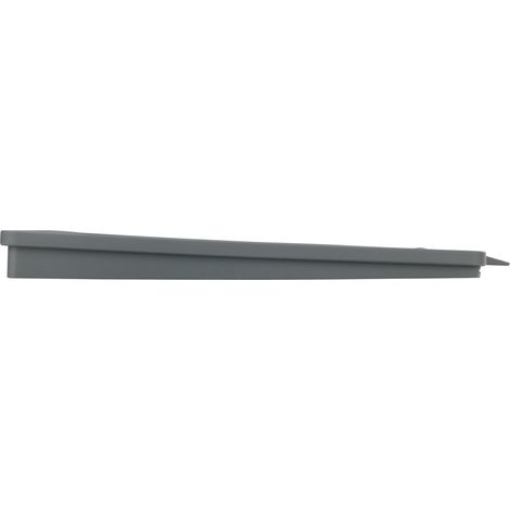 WENKO Abtropfmatte Nelia Maxi, 40 x 35, Grau, Kunststoff (TPR) grau