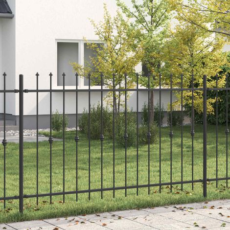 Spießzaun Asten Schwarz