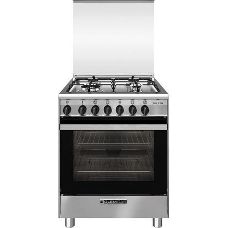 Glem SA66TMI Cucina A Elettrico Acciaio inox (60x60x90 cm) colore Acciaio inox