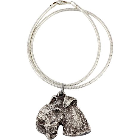 Lakeland Terrier - collar para perro, joyería única para amantes de los perros, colgante de serpiente único de Art-Dog (1/5)