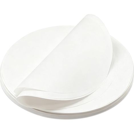 Papier Sulfurisé - 100 Feuilles - Rond 30cm - Antiadhésif - Four Et Friteuse À Air (1/5)
