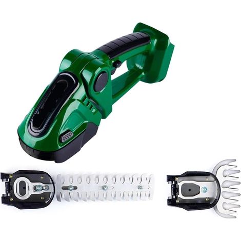 2 en 1 Taille-haie électrique 13000 TR/Min ménage Tondeuse à Gazon Jardin Bush Ciseaux Herbe Ciseaux Outil électrique (Color : Option 4 - Green, Size : Small) (1/5)