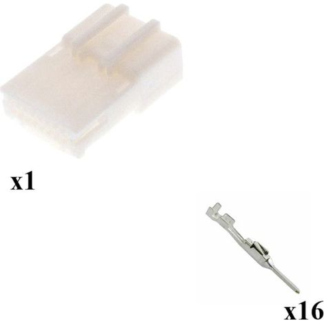 Kit connettore multilock 025 porta maschio 16 vie