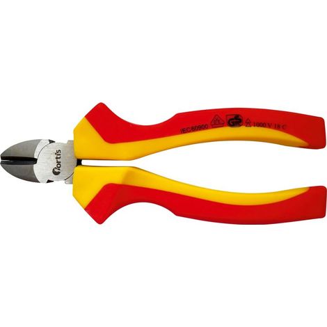 Fortis Seitenschneider VDE 160 mm, Mehrkomponenten-Griff (1/3)