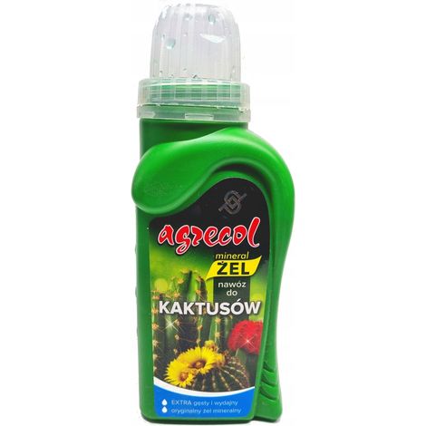 Gel engrais minéral multicomposant Agrecol pour cactus 250 ml (1/3)