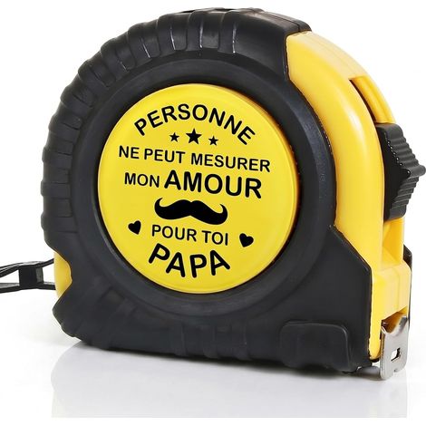 Mètres à ruban 3M Cadeau Fête des Pères Anniversaire Personne ne Peut pas Mesure Mon Amour pour Toi, Noël (1/5)